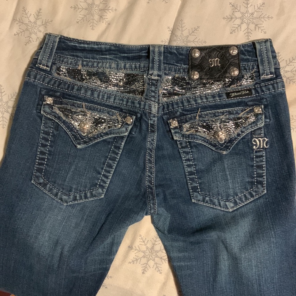 Miss Me Boot Jean size 29 inseam 34 - Picture 2 of 9